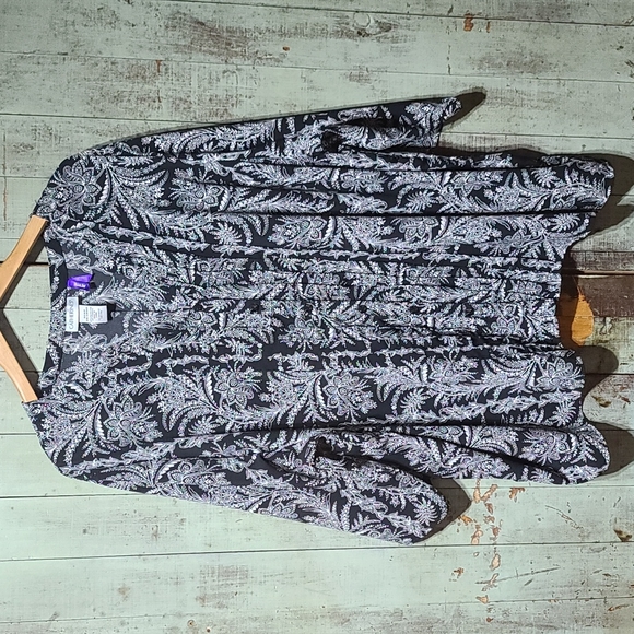 Catherines button front blouse - Picture 1 of 8